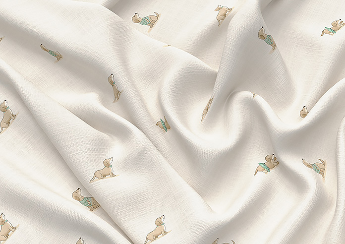 Dasching About, Puppy Biscuit - Twist&Fit Roman Blind - Image 4